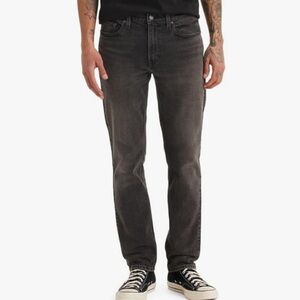 Levis dark grey straight leg jeans